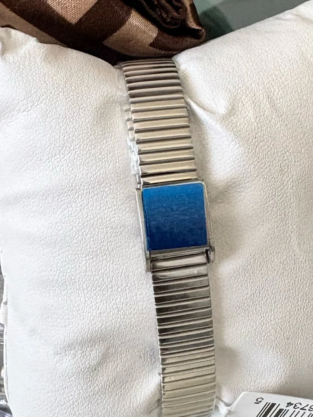 Invicta Silver Stainless Steel Square Dial Watch